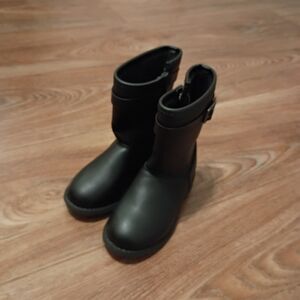 Kids Black  Boots